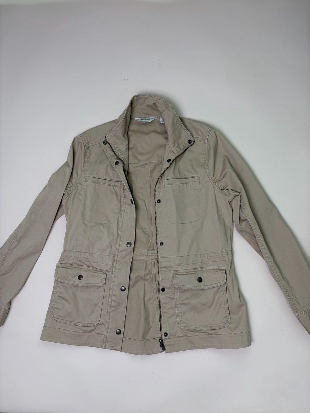 L.L.Bean Women’s XS Tan Classic Utility Field Safari Jacket